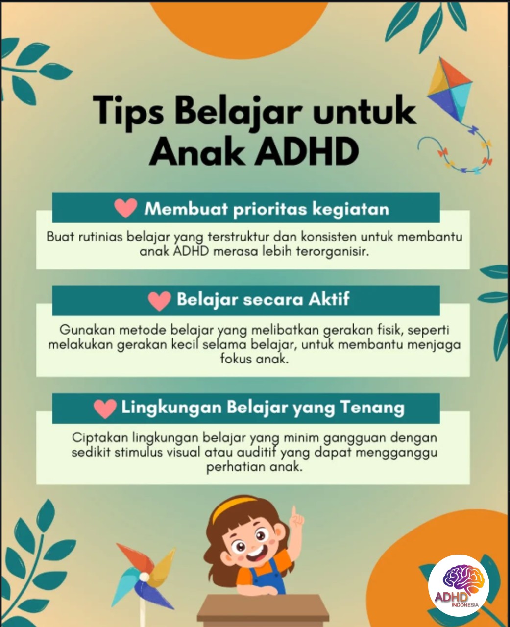 Strategi Belajar yang Cocok untuk Anak ADHD di Kabupaten Kulon Progo